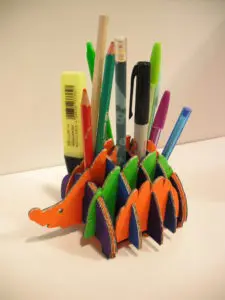 porte crayons herisson