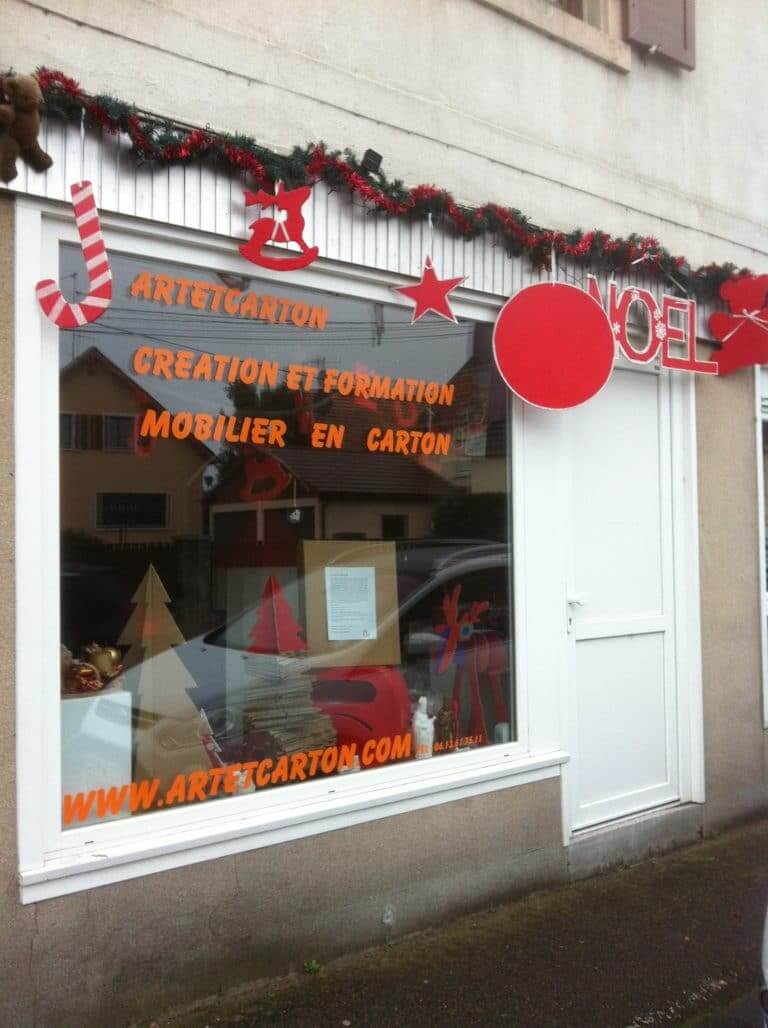 Atelier vitrine