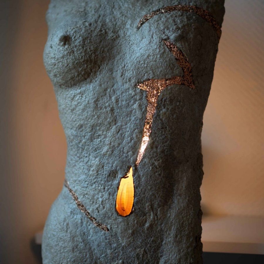 Buste en carton Buste en carton